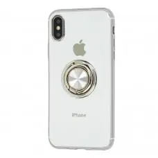 Чехол для iPhone X / Xs SoftRing белый