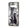 Чехол для Samsung Galaxy S10 (G973) glass print "мрамор"