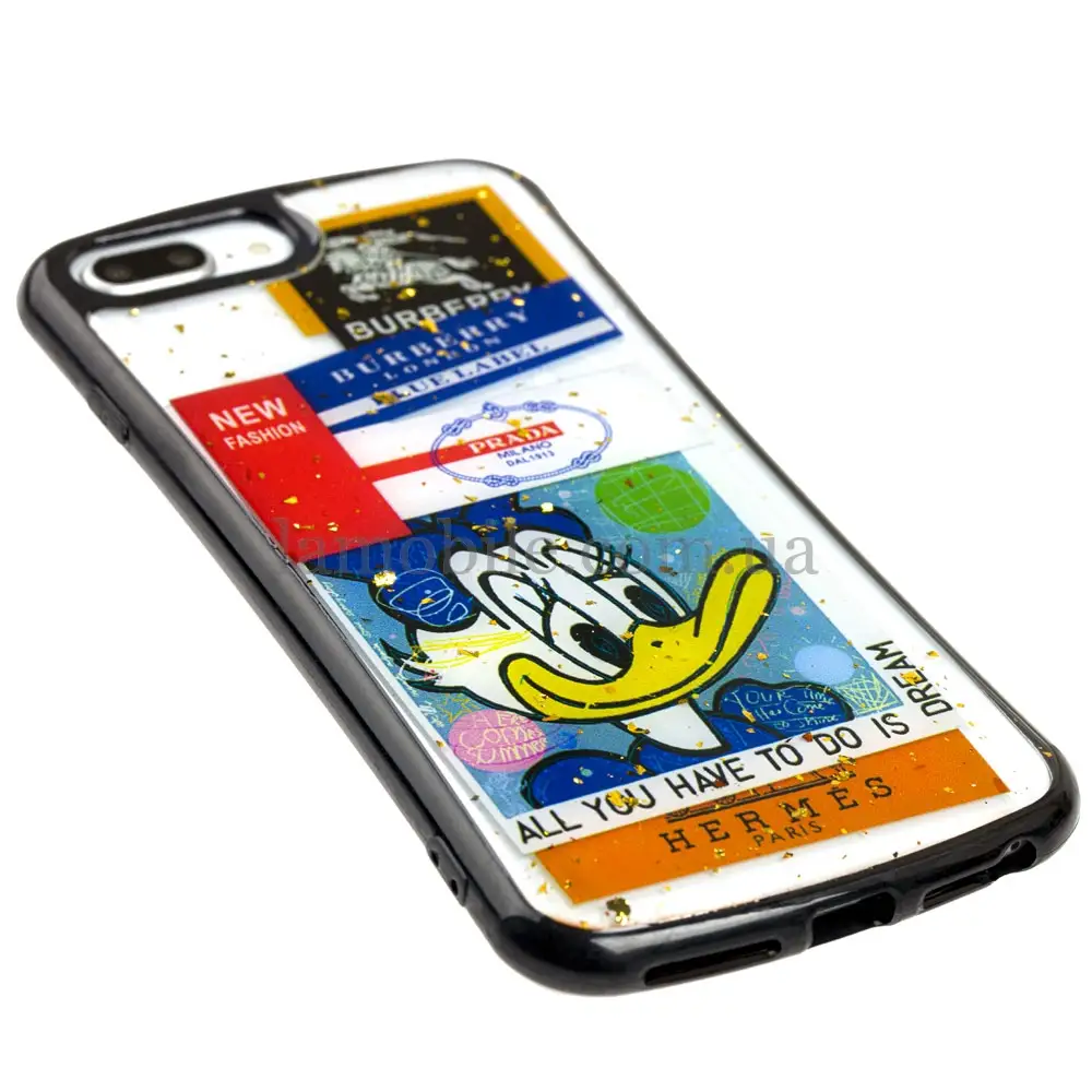 Чехол для iPhone 7 Plus / 8 Plus Glue shining duck fashion    
