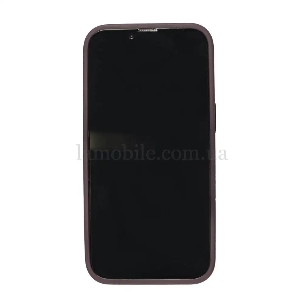 Чехол для iPhone 13 Pro Bonbon Metal style plum