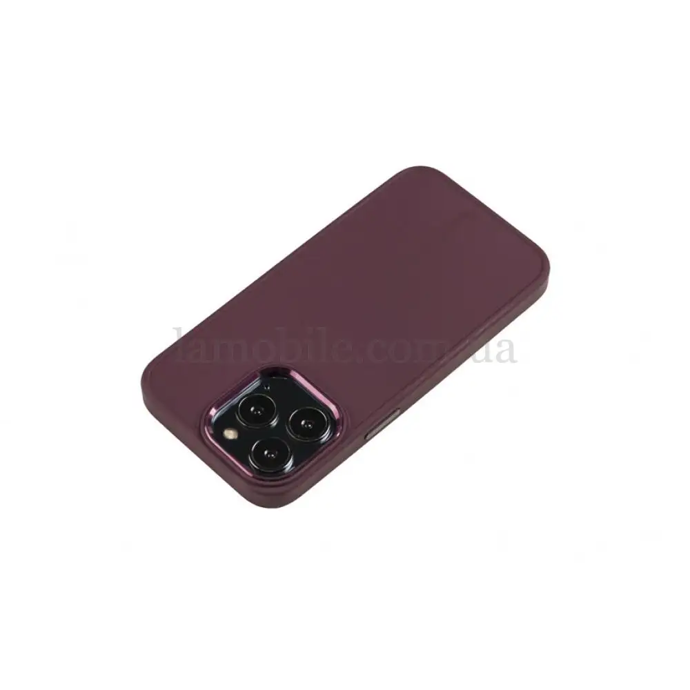 Чехол для iPhone 13 Pro Bonbon Metal style plum