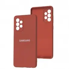 Чехол для Samsung Galaxy A52 Full camera марсала