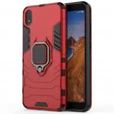 Чохол для Xiaomi Redmi 7A Transformer Ring ударостійкий з кільцем червоний