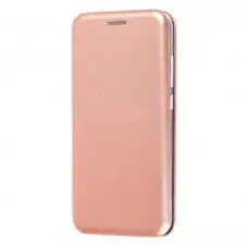 Чехол книжка Premium для Huawei P Smart Plus розово золотистый