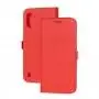 Чехол книжка для Samsung Galaxy A01 (A015) Side Magnet красный