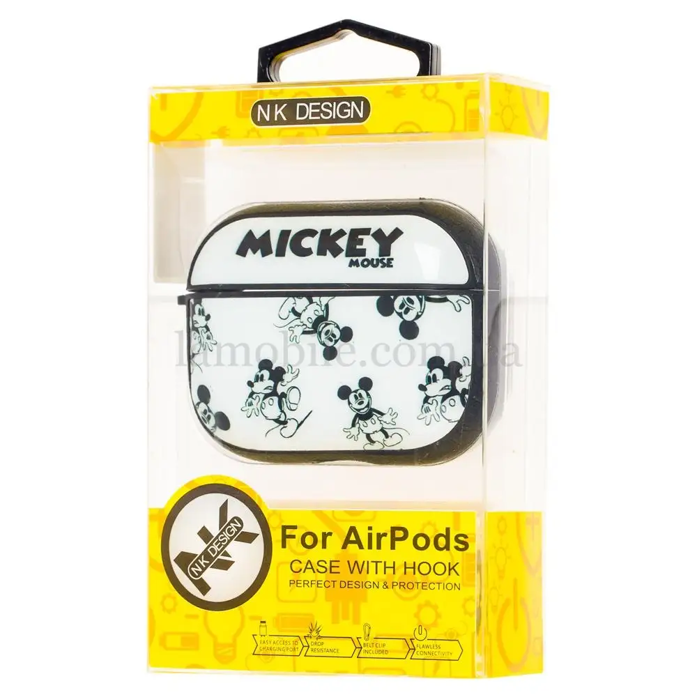 Чохол AirPods Pro Young Style Mickey Mouse little білий