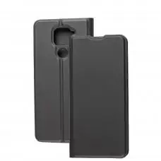 Чохол книжка Xiaomi Redmi Note 9 Wave Shell чорний