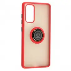 Чехол для Samsung Galaxy S20 FE (G780) / S20 Lite LikGus Edging Ring красный