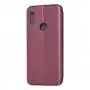 Чохол книжка Premium для Huawei Y6 2019 бордовий