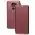 Чохол книжка Premium для Xiaomi Redmi Note 9 бордовий Чохол книжка Premium для Xiaomi Redmi Note 9 бордовий