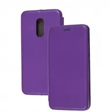 Чохол книжка Premium для Xiaomi Redmi 5 бузковий