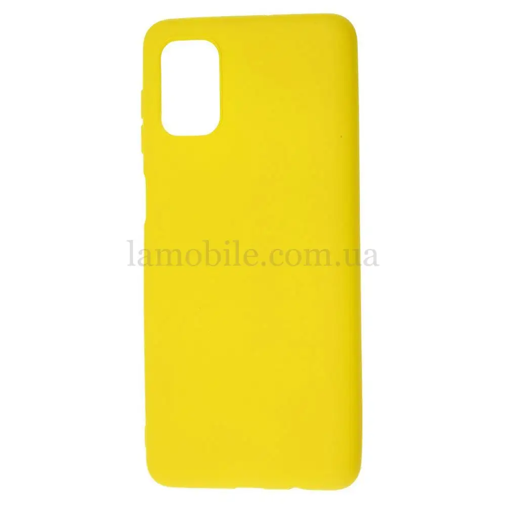 Чехол для Samsung Galaxy M51 (M515) Candy желтый