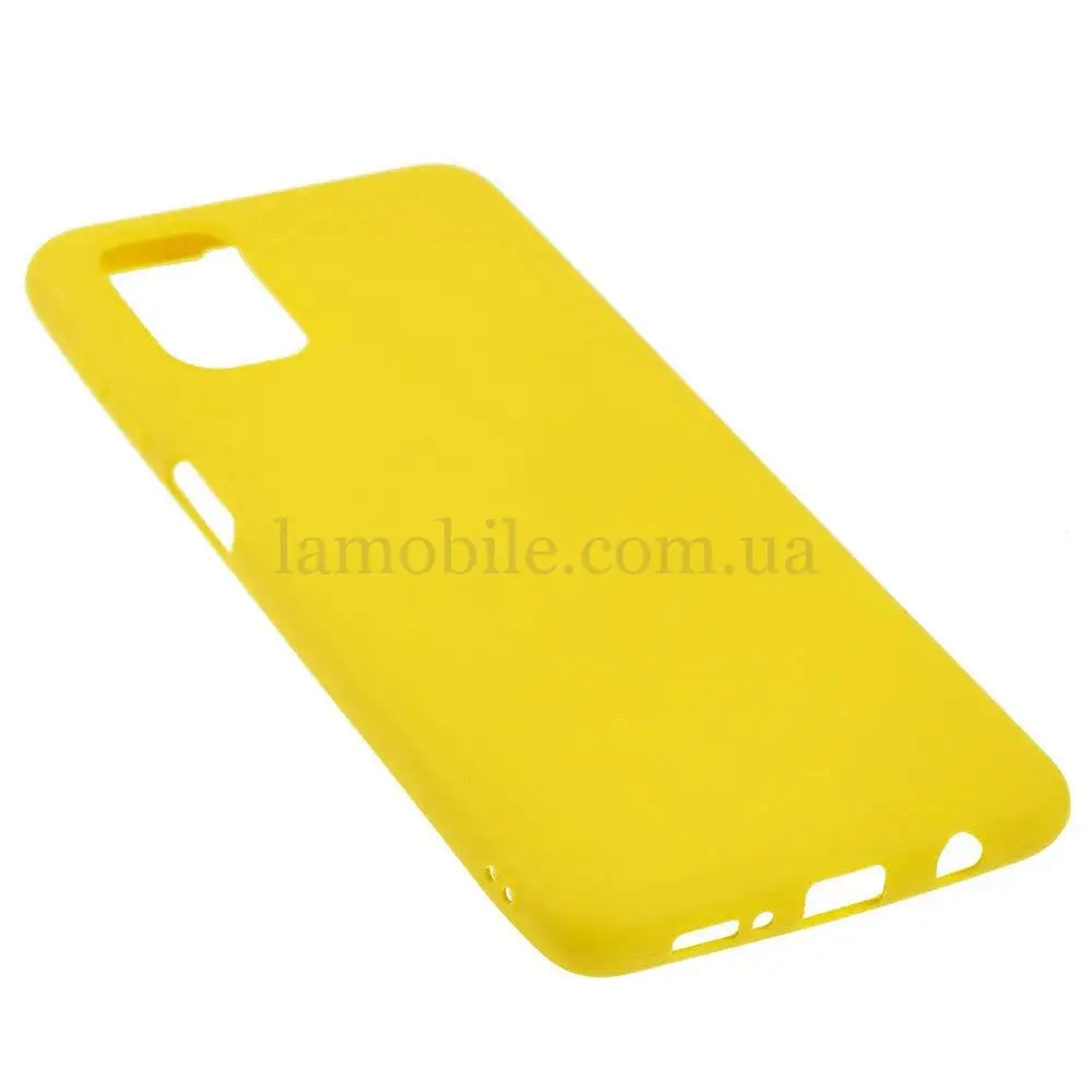 Чехол для Samsung Galaxy M51 (M515) Candy желтый
