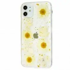 Чехол Nature flowers для iPhone 11 белые ромашки