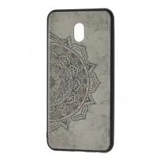 Чохол для Xiaomi Redmi 8A Mandala 3D сірий