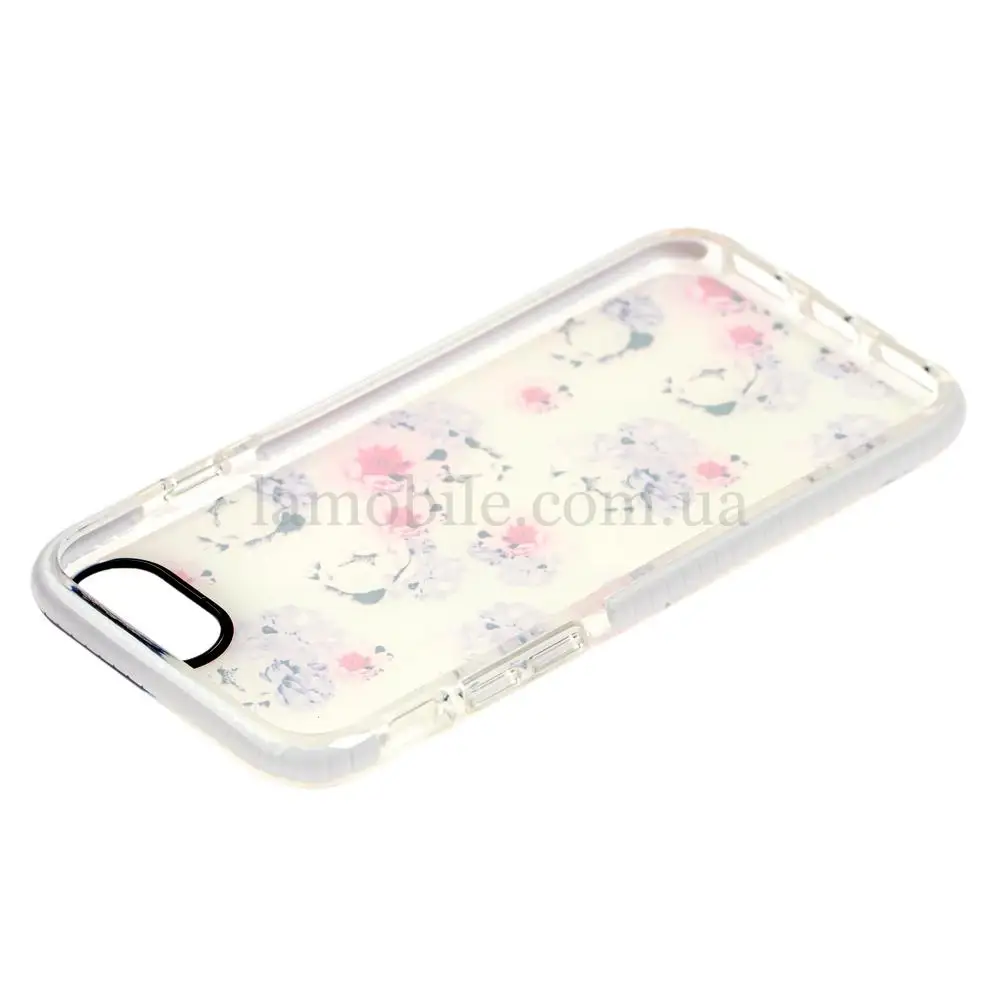 Чехол Tech 21 для iPhone 6 / 7 / 8 усиленная окантовка цветы