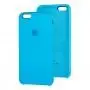 Чехол silicon case для iPhone 6 Plus голубой