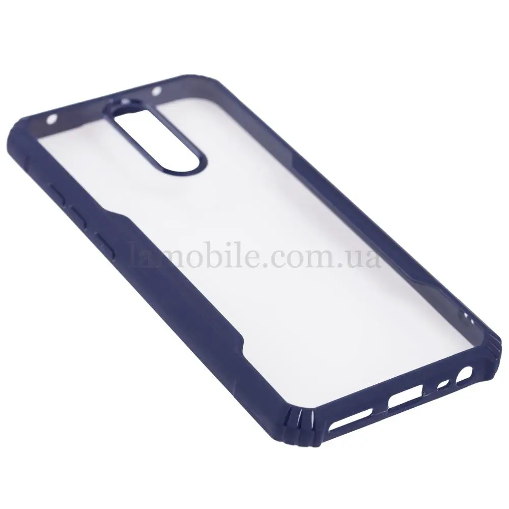 Чехол для Xiaomi Redmi 8 / 8A Defense shield silicone синий