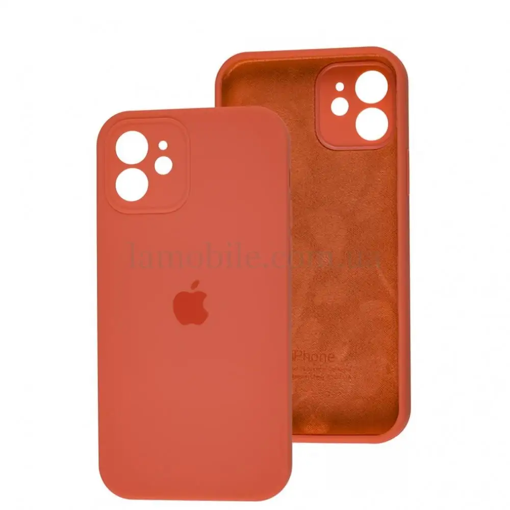 Чохол для iPhone 12 Square Full camera pink citrus