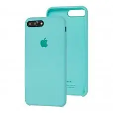 Чехол Silicone для iPhone 7 Plus / 8 Plus case sea blue