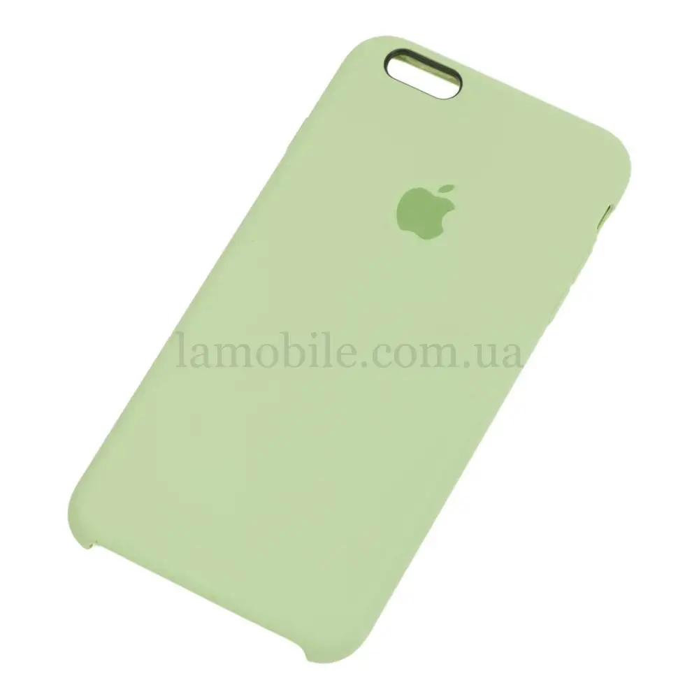Чохол silicone case для iPhone 6 Plus салатовий