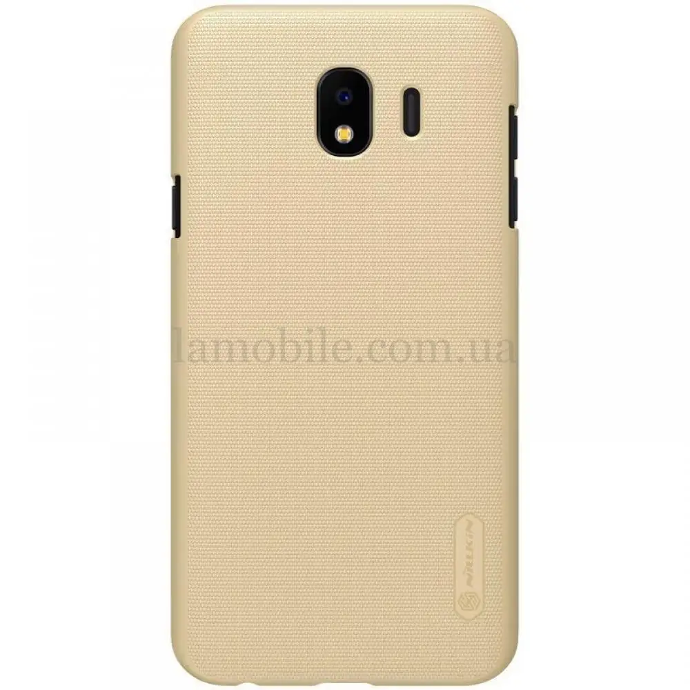 Чохол для Samsung Galaxy J4 2018 (J400) Nillkin із захисною плівкою золотистий
