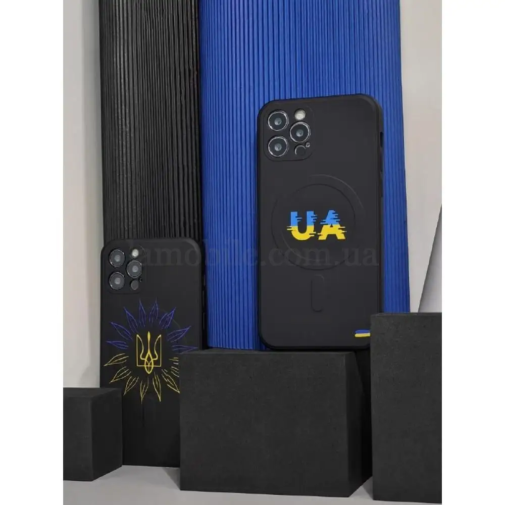 Чехол для iPhone 12 WAVE Ukraine with MagSafe stay with ukraine