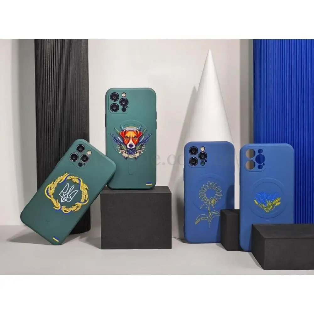 Чехол для iPhone 12 WAVE Ukraine with MagSafe stay with ukraine