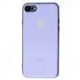 Чехол для iPhone 7 / 8 Silicone case матовый (TPU) лавандовый