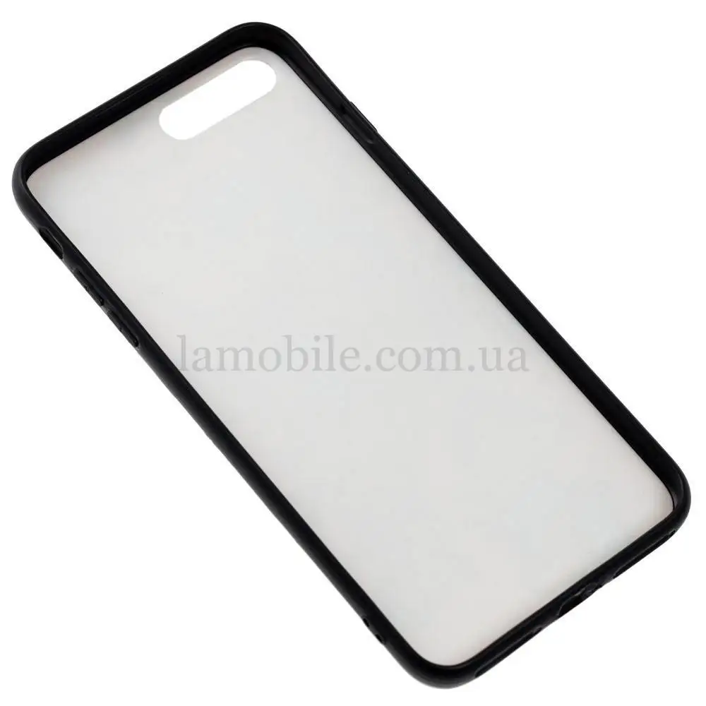 Чохол для iPhone 7 Plus / 8 Plus блискітки print + popsocket "смайлик"