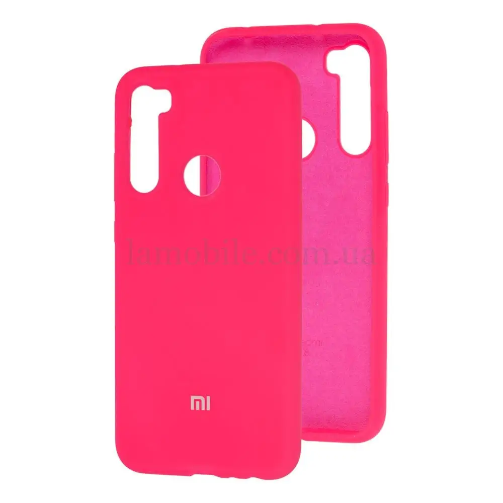 Чохол для Xiaomi Redmi Note 8 Silicone Full рожевий