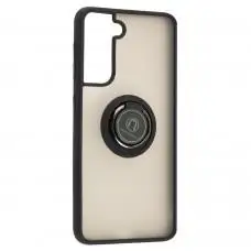 Чехол для Samsung Galaxy S21 (G991) LikGus Edging Ring черный       