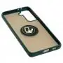 Чохол для Samsung Galaxy S21+ (G996) LikGus Edging Ring оливковий