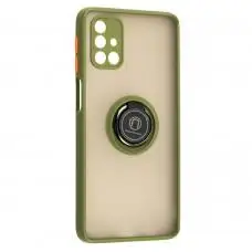 Чехол для Samsung Galaxy M31s (M317) LikGus Edging Ring хаки       
