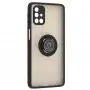 Чехол для Samsung Galaxy M31s (M317) LikGus Edging Ring черный       