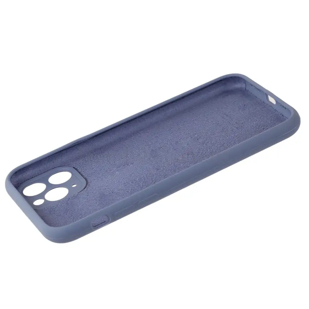Чехол для iPhone 11 Pro Silicone Slim Full camera lavender gray 