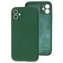 Чехол для iPhone 11 Silicone Slim Full camera atrovirens