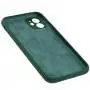 Чехол для iPhone 11 Silicone Slim Full camera atrovirens