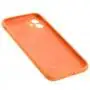 Чохол для iPhone 11 Silicone Slim Full camera papaya
