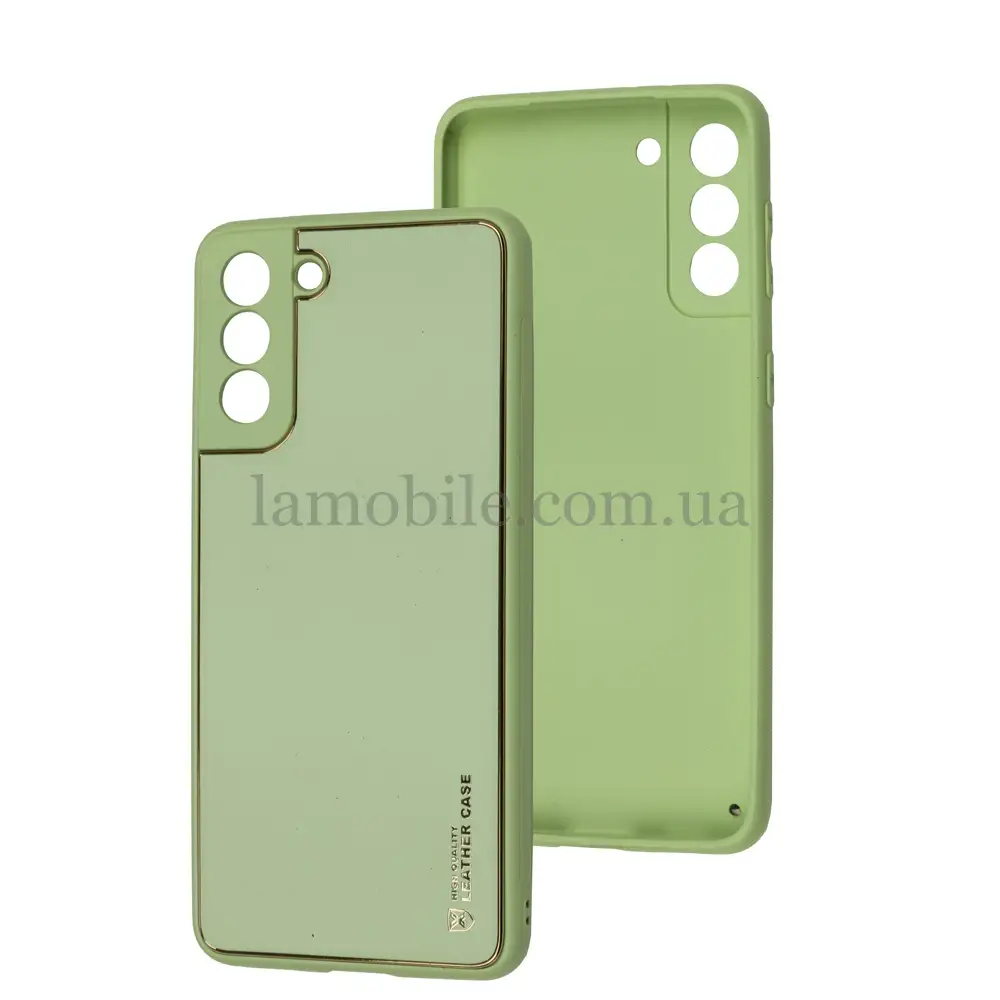Чохол для Samsung Galaxy S21+ (G996) Leather Xshield pistachio