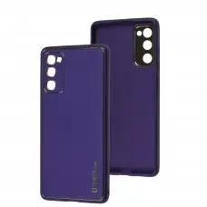 Чохол для Samsung Galaxy S20 FE (G780) Leather Xshield ultra violet