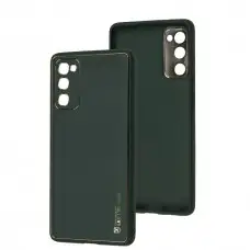 Чохол для Samsung Galaxy S20 FE (G780) Leather Xshield army green