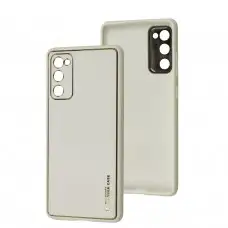Чохол для Samsung Galaxy S20 FE (G780) Leather Xshield white
