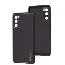 Чохол для Samsung Galaxy S20 FE (G780) Leather Xshield dark purple