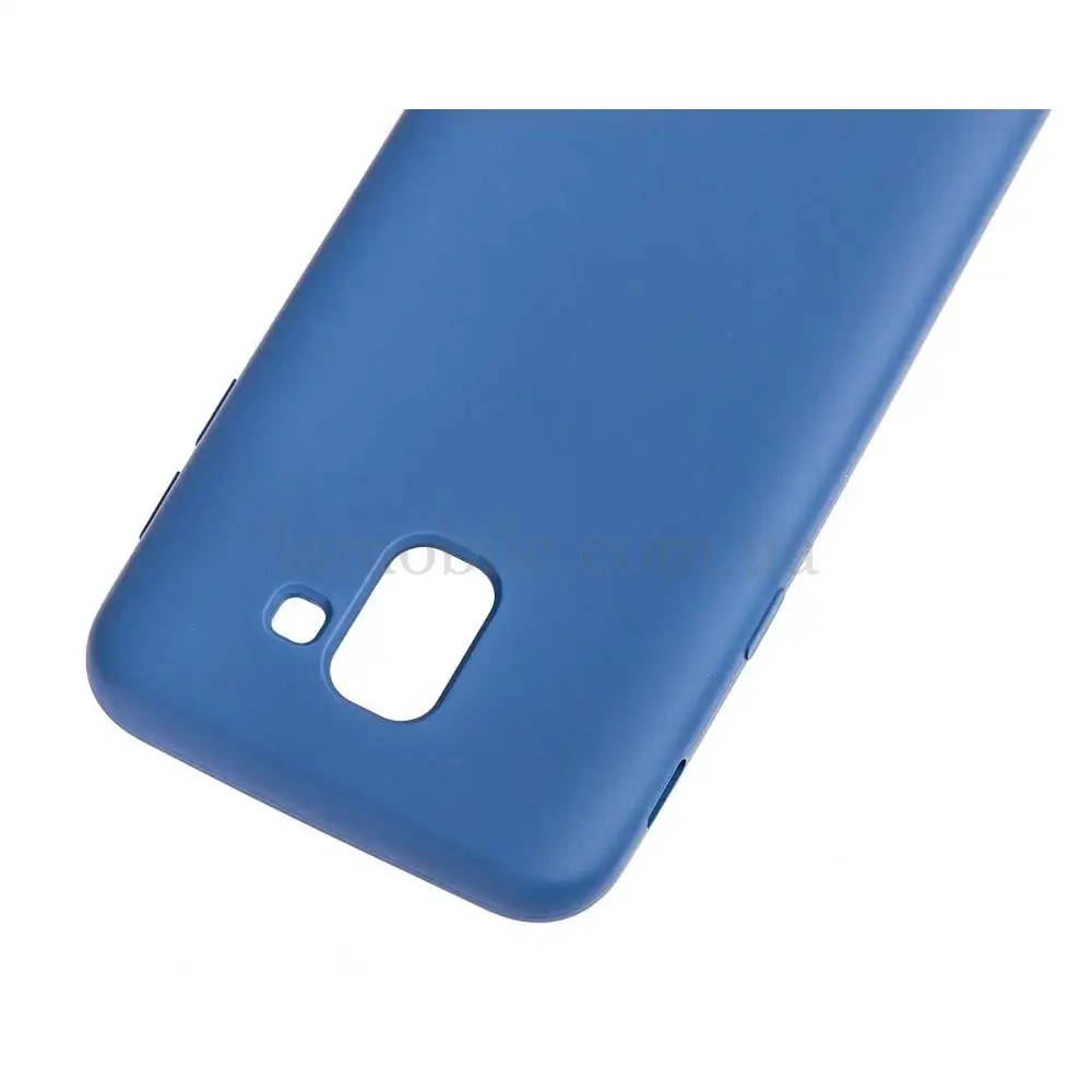 Чохол для Samsung Galaxy J6 2018 (J600) Silicone синій