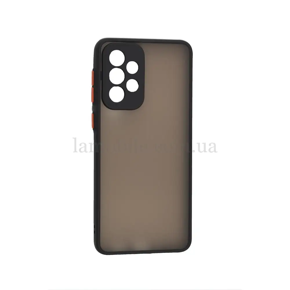 Чехол для Samsung Galaxy A23 LikGus Totu camera protect черный/красный
