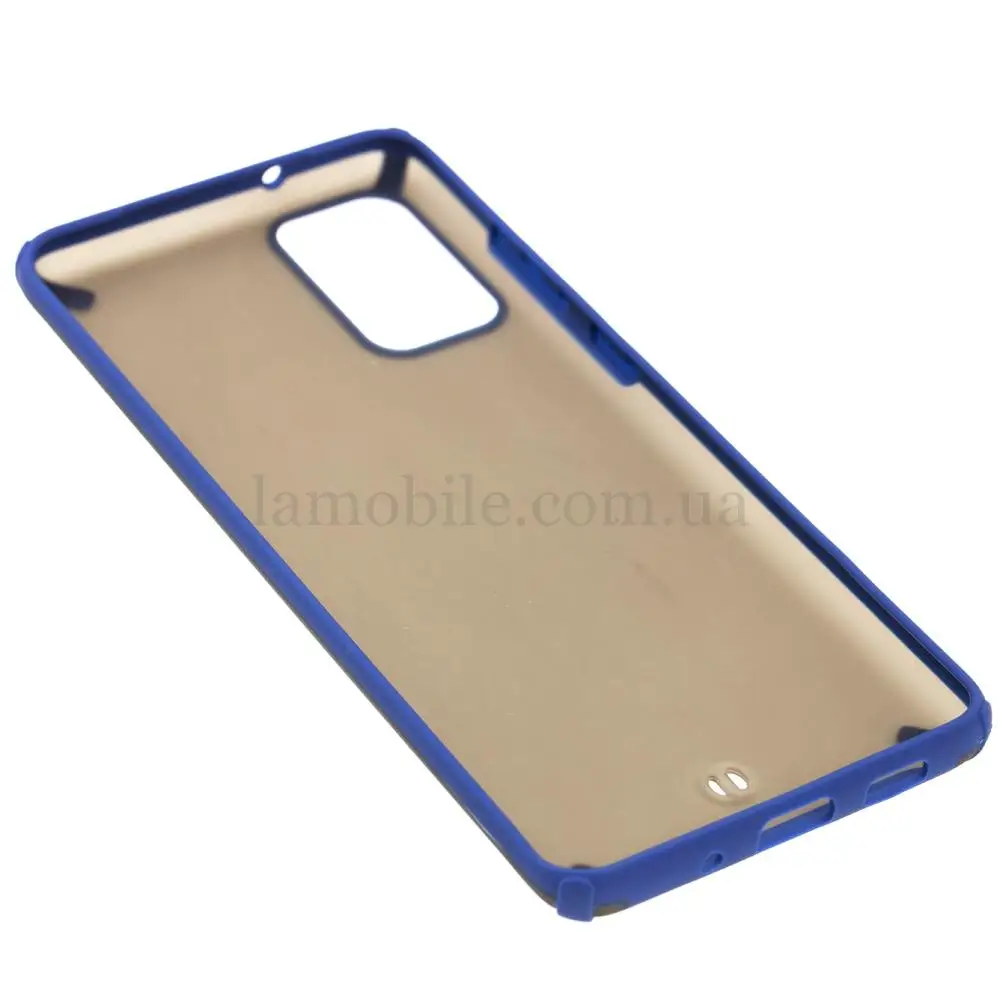 Чехол для Samsung Galaxy S20+ (G985) LikGus Touch Soft синий