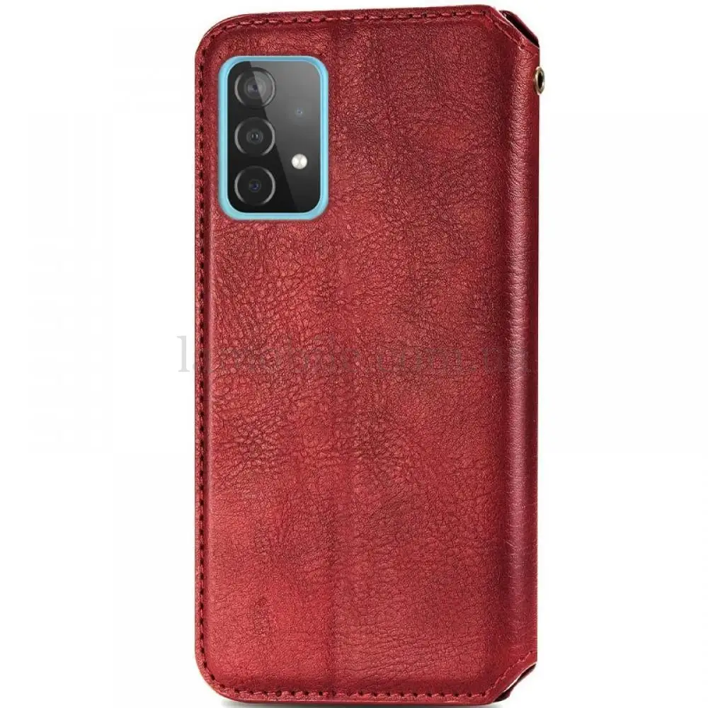 Чехол книжка для Samsung Galaxy A73 (A736) Getman Cubic красный