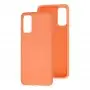 Чехол для Samsung Galaxy S20 (G980) Wave colorful персиковый
