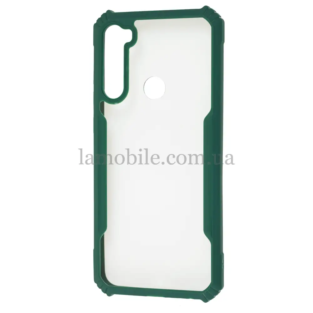 Чохол для Xiaomi Redmi Note 8T Defense shield silicone зелений